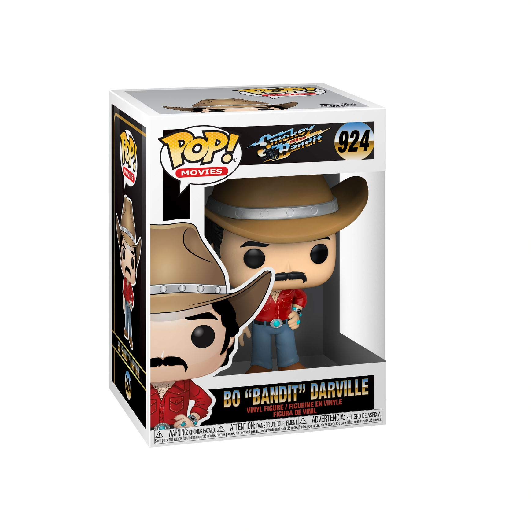 Funko POP! Movies: Smokey & the Bo Bandit Darville Smokey & Bandit - Smokey and the Bandit - Collectable Vinyl Figure - Gift Idea - Official Merchandise - Toys for Kids & Adults - Movies Fans