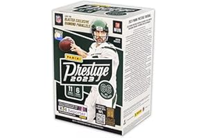 PANINI PRIZM 2023 Panini Prestige Football Trading Card Blaster - 66 Football Cards - Look for Rookies of CJ Stroud, Anthony Richardson, Will Levis, Bryce Young, and More!