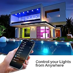 LAPURETE'S Smart Light Bulbs, LED RGBCW Color
