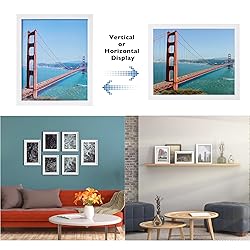 HEYTUYA 11x15 inch Picture Frame White for Wall