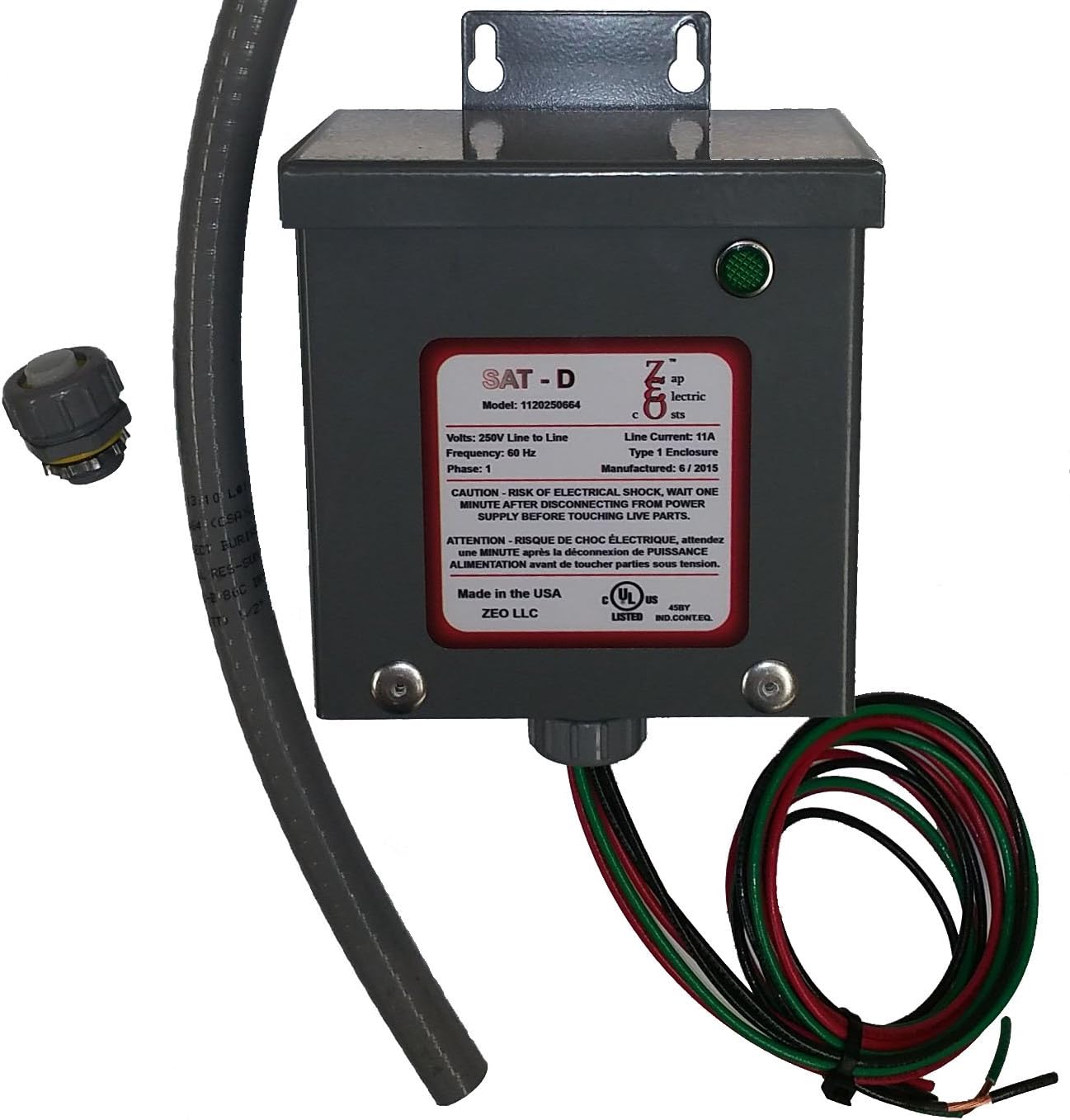 ENERGY SAVINGS AND POWER FACTOR SAVER KVAR UNIT 1100