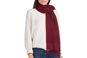 Fishers Finery Women's 100% Pure Cashmere Winter Scarf