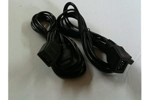 CLASSICGAMESOURCE 2 - 10 Foot 10FT Extra long Extension cable for ATARI 2600 Controller Joystick