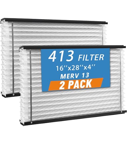 Amazon.com: AprilAire 413 MERV 13 Replacement Whole-House Furnace