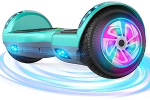 UNI-SUN Hoverboard, 6.5" Two Wheel Hoverboard with Bluetooth and Lights, Hoverboard for Kids Ages 6-12
