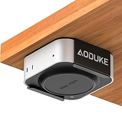 AODUKE Aluminum Alloy Mac Mini M4 Under Table