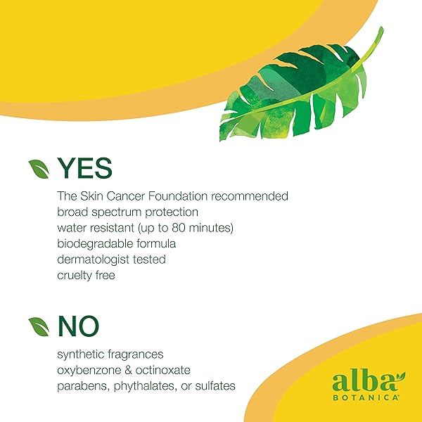 ALBA BOTANICA HAWAIIAN SUNSCREEN LOTION, SPF 30, ALOE VERA, 3 OZ