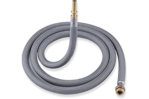 LIBERFLOW 88624000 Kitchen Faucet Hose Replacement Part for Hansgrohe Pull Down Spray Hose 95507000 95506000, 59-inch