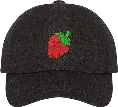 strawberry baseball cap