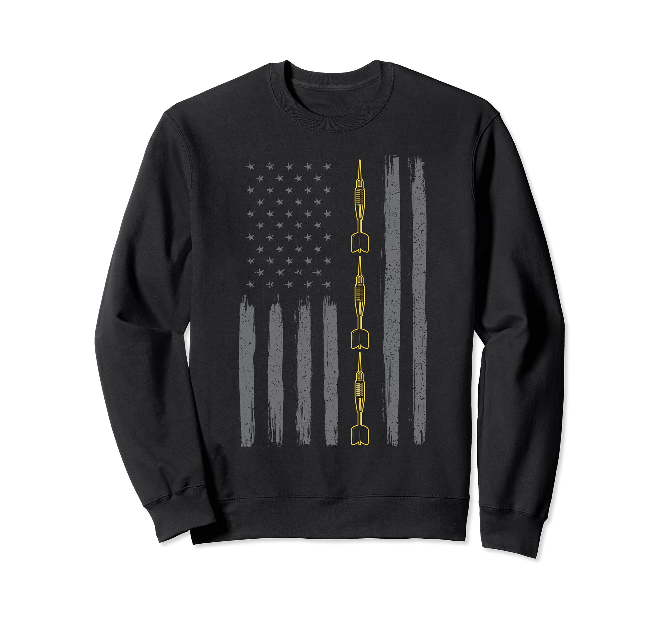 Darts us flag darts player Sweatshirt