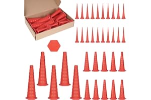 SNSMBNSR 35Pcs Hydraulic Oil Service Plugs, Universal Anti-Drip Rubber Plugs, 3 Sizes Hydraulic Hose Plugs Suitable for Plugging Diesel Mechanical, Heavy Equipment Oil Port or Oil Pipe Leakage