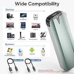 NVMe Enclosure, M.2 SSD Case, Tool-Free 10Gbps USB