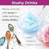 Neo Ice Snow Cone Slushie Maker with 4 Straws & 4 Cups view 4