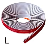 Rubber Corner Edge Trim, Self Adhesive L Shaped