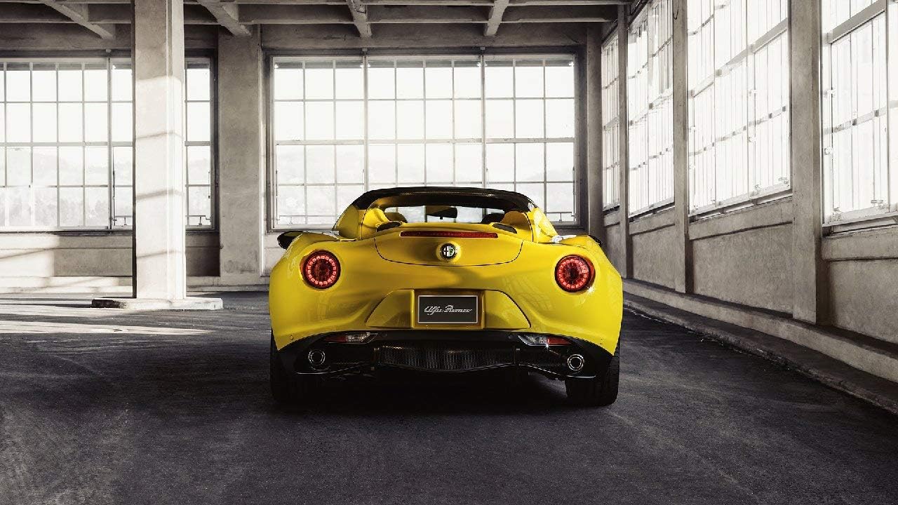 Lilarama USA 2015-Alfa-Romeo-4C-Spider-V6-Super Car Classic Car - Giant Poster Print - Cool Wall Decor Art Print Poster