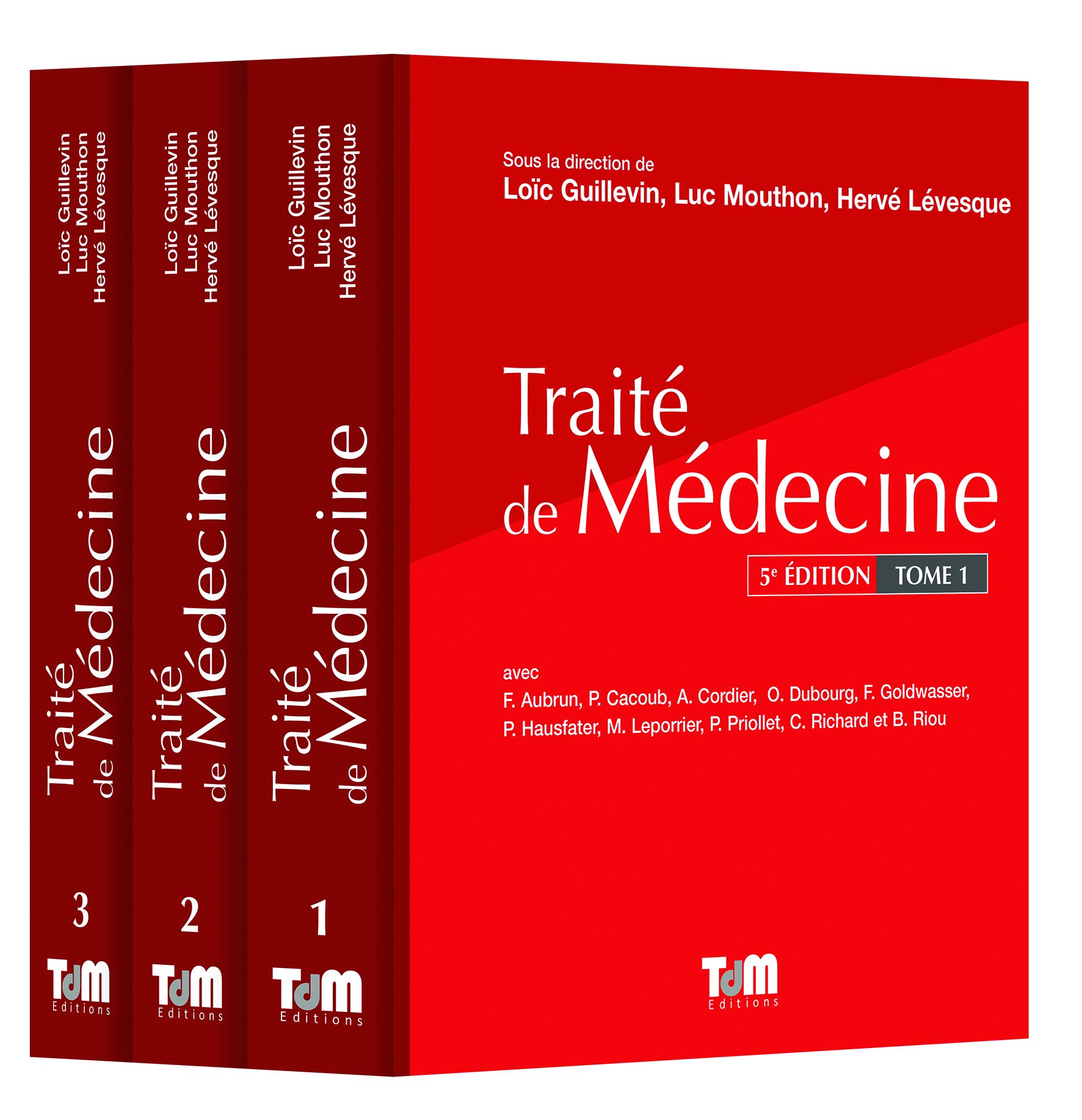 Traite De Medecine 5e Edition En 3 Volumes French Edition Guillevin Loic Mouthon Luc Levesque Herve 9782901094005 Amazon Com Books