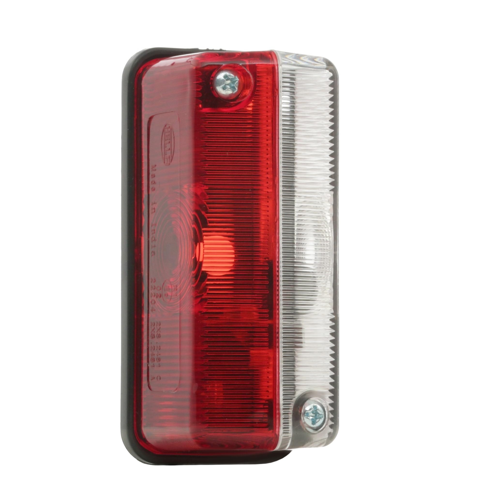 HELLA 2XS 005 020-001 Marker Light - 24V - mounting - Lens Colour: Crystal clear/Red/White - left/Upper/right/Lateral Mounting