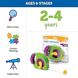 Learning Resources Simple Tape Measure, Ages