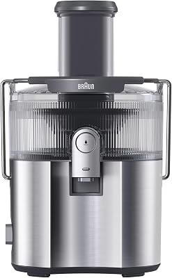 MultiJuice 7 SJ7000, Centrifugeuse Technologie ColdXtract, Ouverture Remplissage 75mm, Récipient Jus 2L, Système Anti-Goutte, Système Sécurité Quadruple, Filtre Acier Inoxydable, 1000W, Gris