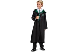Disguise Harry Potter Robe, Official Hogwarts Wizarding World Costume Robes, Classic Kids Size Dress Up Accessory