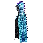 QIAONIUNIU Dinosaur Costumes Green Dragon Cape Halloween Dress Up Clothes 3-8 Years Old