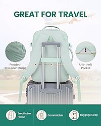 LOVEVOOK Travel Backpack Women as Personal Item
