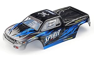 Hosim RC Car Shell Body Accessory Spare Parts 35-SJ02 1/16 9135 RC Car (Clear Blue)