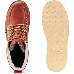 SUREWAY Mens 8 in Wedge Moc Soft/Steel Toe Work