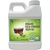 Verdana Organic Neem Oil – Cold Pressed, 100% Pure Neem Seed Oil, Concentrated Multi-Purpose Oil for Skin, Hair & Plant Use, No Additives - 16 Fl Oz