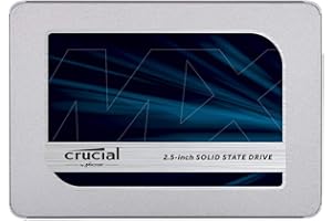 Crucial MX500 250GB 3D NAND SATA 2.5 Inch Internal SSD, up to 560MB/s - CT250MX500SSD1