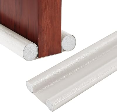 LJAPPLIED Double Door Draft Excluder 96 cm Adjustable Noise Dust Water Proof