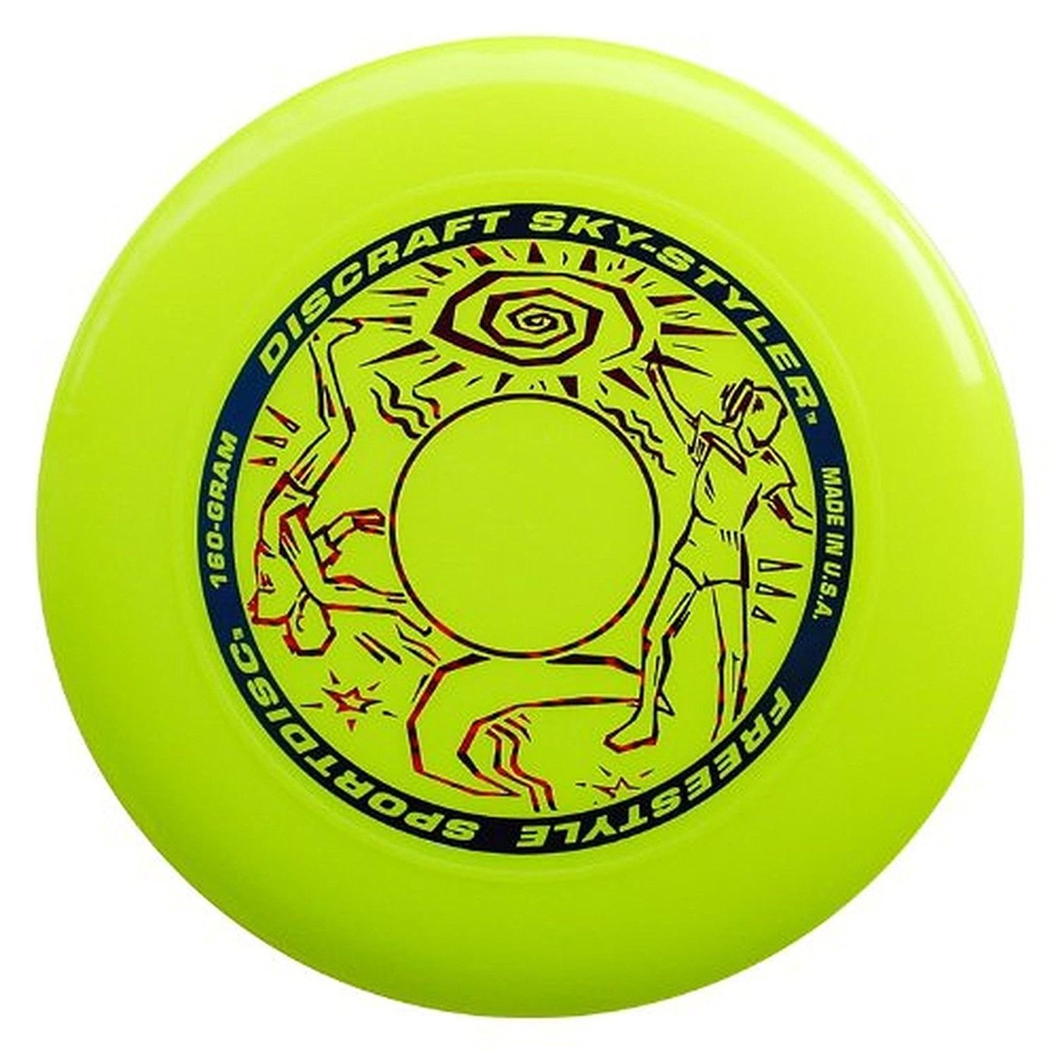 Amazoncom Discraft 160 Gram Sky Styler Sport Disc Fluorescent