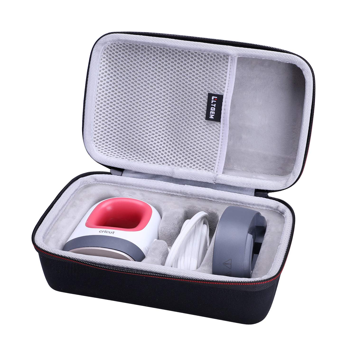 Photo 1 of LTGEM Case Compatible with Cricut EasyPress Mini Heat Press, Black+Gray