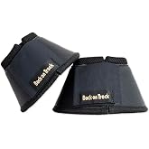 Back on Track Universal Bell Boots Bell Boots with Hook and Loop Buckle | Therapeutic Horse Hoof Protective Bell Boots with Welltex Technology, for Stall Rest, Shipping, and Turnout, 1 Pair, Small