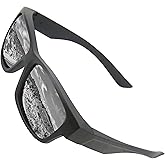 BLUE CUT Fit Over Polarized Sunglasses Driving Clip-on Over Glasses, Solar Shield Sunglasses Over Prescription Glasses