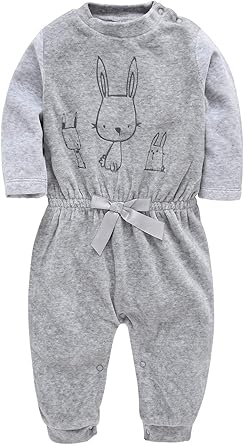 baby girl flannel onesie