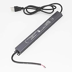60W LED Dimmable Driver, 2 Pack 110v AC to 12v DC