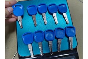 10PCS 14601 Key 82003267 82030143 Ignition Key for Case NewHolland Excavator Tractors