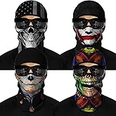 4PCS Balaclava Full Face Mask Ski Mask UV Protection Cover Motorcycle Full Face Mask for Men Women