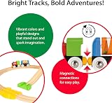 BRIO My First Railway 33727 Beginner Pack Wooden Train Set with Track view 5