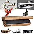 Magic Flap Wall Shelf with Hidden Secret Compartment, Concealed Floating Shelf, Wallboard with Secret Compartment, Hidden Compartment for Living Room or Office (Wood)