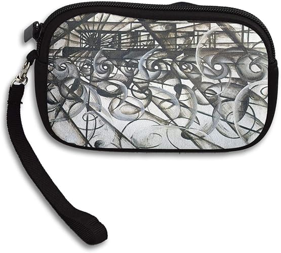 Amazon アバンギャルドアート 小銭入れ レディース 財布 メンズ 小さな財布 人気 ファッション小物 男女兼用 大容量 コインケース Nico Ting 小銭入れ