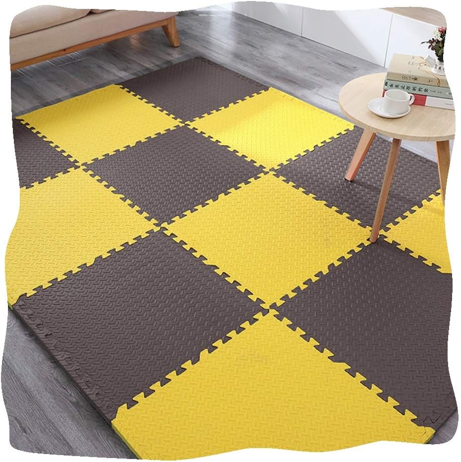 JIAJUAN Square Interlocking Foam Mats Kids Thicken 25mm Puzzle Colorful