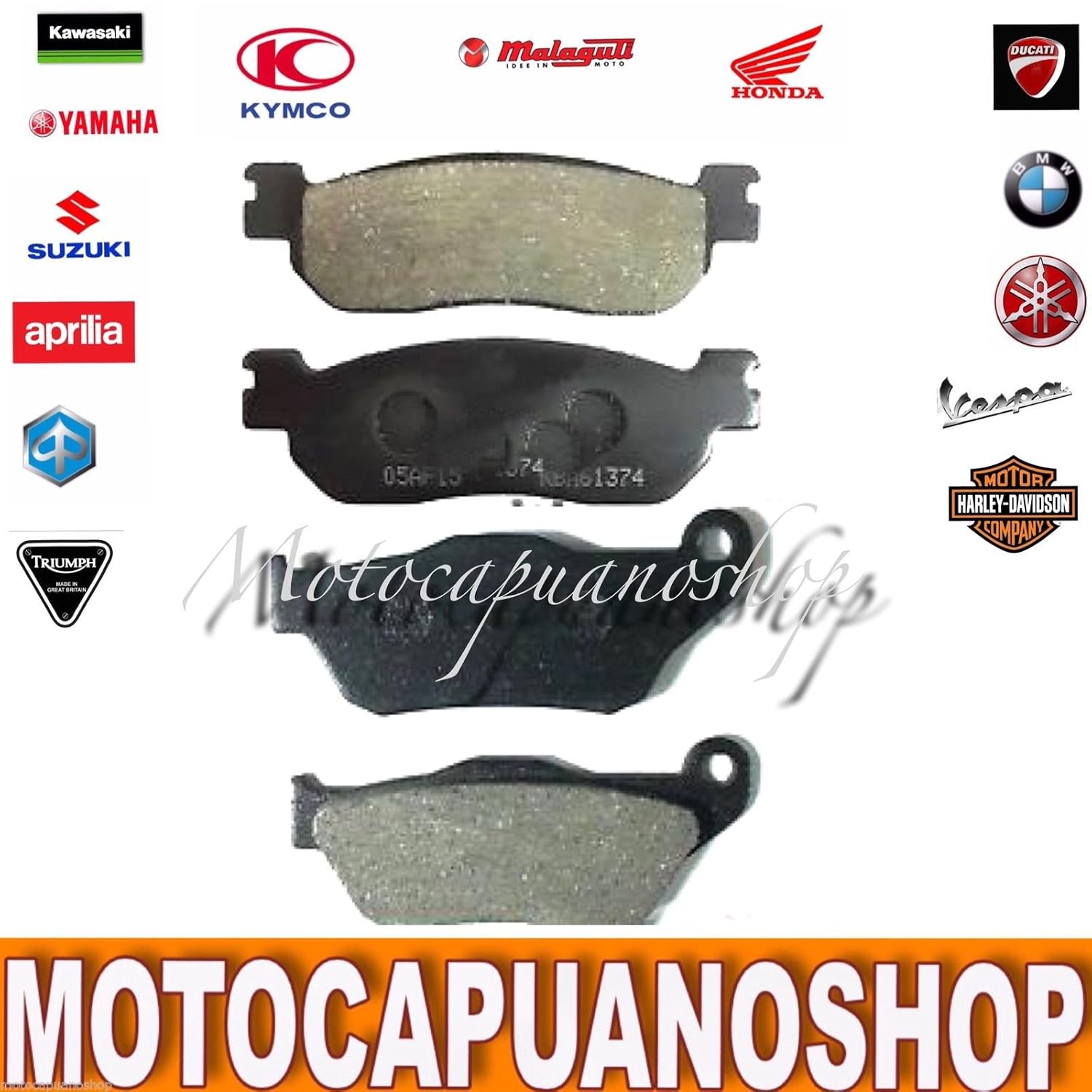 Front and Rear Brake Pads Yamaha XMax Xmax 250 Amazon.co.uk Car