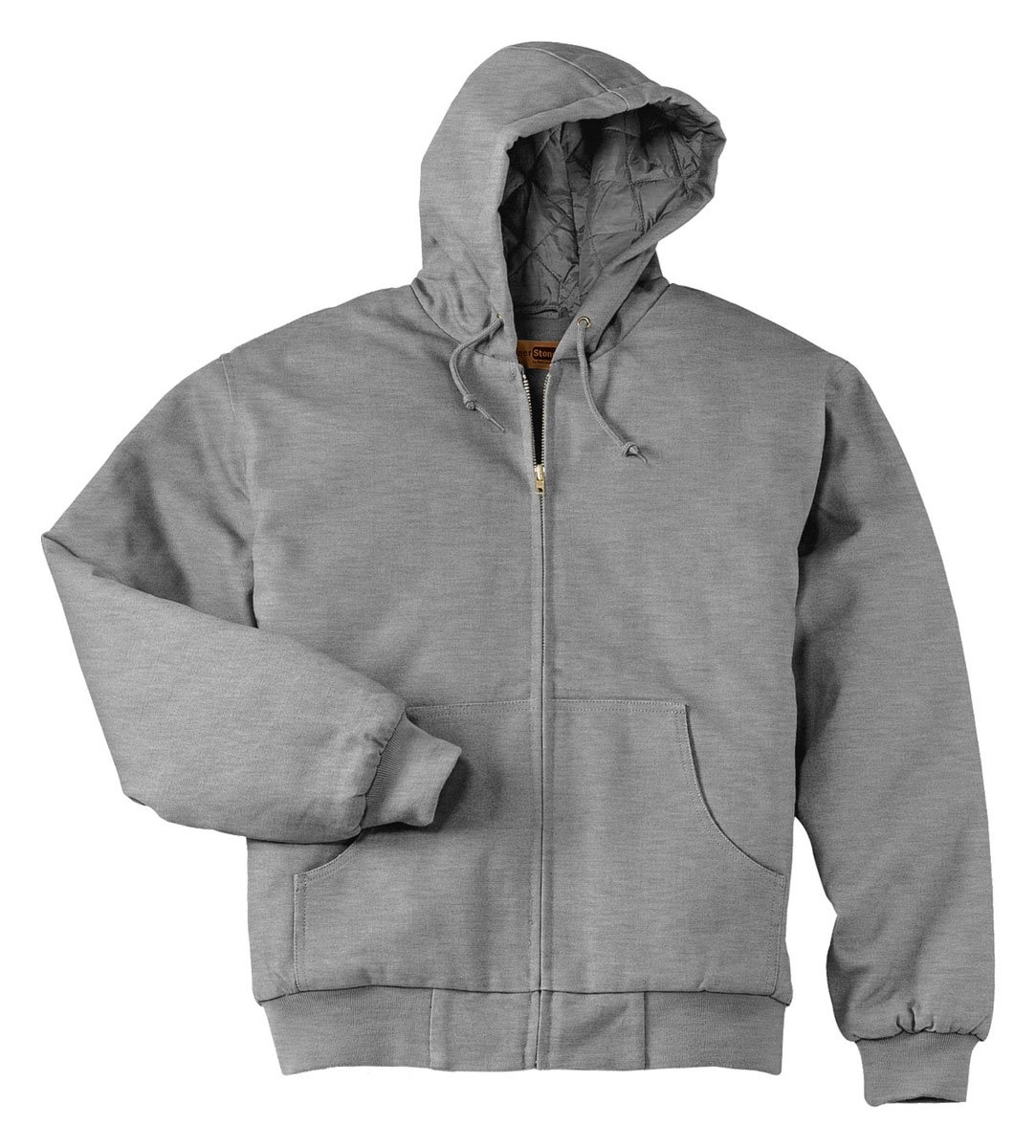 Cornerstone CS620 Heavyweight Full-Zip Hooded Sweatshirt - Thermal Lined, Durable, With Pockets - View #8