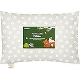 KeaBabies Toddler Pillow with Pillowcase - 13x18 My Little Cuddly Kids Travel Pillows for Sleeping, Nap, Viscose from Bamboo Nursery Pillowcase, Soft & Breathable, Toddler 2-5 Years Old (Meadow)