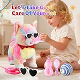 Marsjoy Interactive Walking Talking Cat Plush Toy Kids Singing Dancing view 2