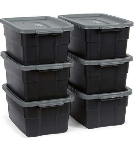 Amazon.com - Rubbermaid Roughneck Storage Tote, 18-Gallons