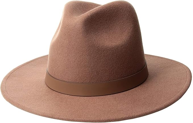 brown fedora hat womens