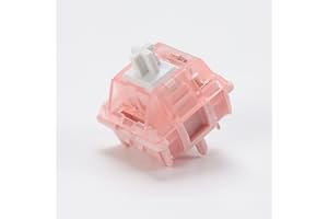 YMKPVR KBDiy Sakura Switch Linear Keyboard Switches for Gaming Mechanical Keyboard KIT Pink Factory Lubed Custom DIY MX HiFi 5Pin(35pcs)